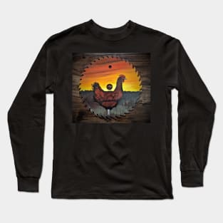 The old red rooster Long Sleeve T-Shirt